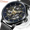 Wristwatches Automatic Tourbillon Hollow Mechanical Watch Men's Waterproof Glow-in-the-dark Sports