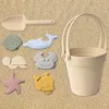 Песчаная игра вода веселье 8 шт. Детские песчаные игрушки Set Shovel Bucket Flom