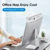 Portable Bed Fan Air Conditioner 5000mAh USB Rechargeable Electric Fan Hanging Screen Fan For Home Office Computer Monitor Desk 240429
