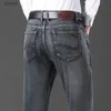 Мужские джинсы деловые повседневные джинсы Мужчина на свободу прямой труб