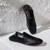 Casual schoenen Mili-Miya 2024 Aankomst Fashion Flats Square Toe Polka Dot Dames Haar Loafers Spring Autumn Party Office