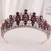 Tiaras barokke vintage kristal kroon bruids headdeksel haaraccessoires elegante koningin tiaras diadeem meisjes trouwjurk hoofdbanden