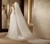 Свадебная завеса два слоя невесты вуаль белый 3 -метровый дешевый в запасе завеса для невесты с расчески