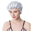 Berets Silk Motornet Weiches Elastizität Spa für Frauen atmungsaktive Feuchtigkeitsdocht -Dusche wiederverwendbares Bad Haarpflege