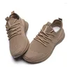 Chaussures décontractées Damyuan Ultralight non-glip baskets pour les hommes confort à mesh respirant Running Plus taille couleur solide hommes