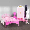 5 peças 1 6 Acessórios para móveis de boneca Mini Modelo Modelo Miniature Paisagem Doll House Toy Modelo Humano Modelo Decoração da sala de estar 240424