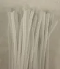 500st White Chenille Craft Stems Pipe Cleaners 12 quot30 cm DIY Art for Children Handmade Creative Materials2977669