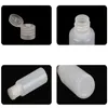 Opslagflessen 100 stcs 10 ml-50 ml draagbare lege plastic squeezable flip cap dispenser containers voor vloeibare shampoo conditioner lotions