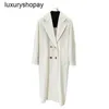 Top Maxmaras Cashmere Coat 101801 Womens Coats Winer Max Silhouette مزدوج الصدر مع مزاج طويل الأكمام