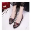 Casual schoenen 2024 Design mode platte dames elegant luie plus size dames loafers voor kleding