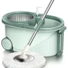 Suit automatic rotating mop 3pcs mop replacement head clean microfiber tow bucket lazy magic mop bucket. 240429