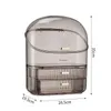 Cosmetic Organizer storage box jewelry makeup brush bucket lipstick acrylic skincare products dressing table shelf display cabinet Q240429