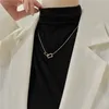 100 lingue Collana proiezione Collana di San Valentino Regalo a forma di cuore Collana Smart Collana Smart Luce di lusso Temperamento di alta qualità Simple Clavicle Sweet Clavicle Catena