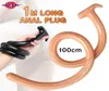 Super long Dildo énorme Silicone Anal Butt Plug Erotic Adult Sex Toys for Women Men Anus Dilator Expander 2205205030510