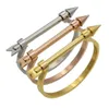 Arrow Bracelet Noeud Armband Gold Colour Bracelets Bangles for Women Screw Cuff Bracelets Manchette Bangles Pulseir D203 Q07177124455