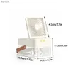 Electric Fans 1 Desktop Aualing Spray Cooling Fan med stor kapacitet Vattenbehållare USB Electric Fan Portable Air Cooler Summer Supplieswx