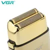 VGR Shaver Professional Shaving Machine Electric Razor Resisrocating Beard Trimmer Metal Men for Men v-338 240420