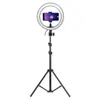 Pografia LED LED Selfie Ring Light 10inch PO Studio Camera Light con Tripode Stand per Tik TOK VK YouTube Live Video Makeup C1007591922