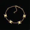 Bijoux créateurs bracelet à charme pour la mode de luxe de la mode pour femmes C bracelets dorés de créateurs