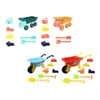 Sand Play Water Fun Beach Toy Dravel Play Sand Beach Game Toy Set Wheelbarrow Gardening Tool Toy لأطفال البستنة الداخليين يارد D240429