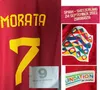 Textile à domicile 2022 Match Worn Player Numéro Morata Jersey Torres Asensio ANSU Fati Iniesta Xavi Gavi Koke Pedri Carvajal Maillot Soc7265624