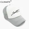 Ball Caps Climate Climate Limited Edition Trucker C Men Funny Car Fan Mesh Cs Hip Hop Summer Mesh Hat Driver Fans Cursing CS CS for Men J240429