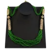 Collane a sospensione Sunpicems Elegente catena multistrato di collana lunga arabo per perle per donne color oro marocco sposa gioielleria da sposa caftano