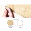 Gift Wrap 54Pcs/Sheet Self Adhesive Decorative Film Furniture Screw Cover Cap Sticker Wood Craft Desk Cabinet Hole Ornament 21mm Accessory