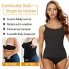 Damenbauchregelung Shapewear Glattes Körperforming Camisol -Tanktops Plus Größe Abschleife Unterwäsche nahtloser Kompressionshaper 240426