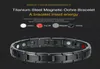 Hologram armband terapeutisk energiläkning armband rostfritt stål magnetterapi9959960