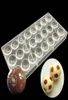 Matkvalitet DIY 3D -chokladform Fotbollsform Polykarbonatchokladform Bakningsverktyg för kakor5093341