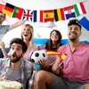 Dekoracja imprezowa flaga sznurka europejskiego Kraje Europa Banner Football Football Event Dekoracje dla dzieci fani dekorują materiały eksploatacyjne