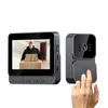 Türklingel Video -Gegenstand Kamera Inteligente drahtlose Türglocke Nachtsicht 4.3 Zoll Bildschirm für Sicherheit intelligent in Smart Home Apartment 240430