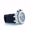 アイスアウトモイサナイト時計男性のための無色のダイヤモンドウォッチ最高品質の卸売価格