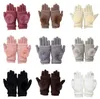 Five Fingers Gloves Fashion Female Winter Touch Screen Women Warm Leather Full Finger Stretch Thick Women19989336