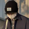 VDW5 Beanie/Colps Caps Сплошная вязаная шляпа для женщин мультфильм Медвежь