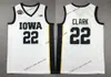 NCAA Custom S-6XL Iowa Hawkeyes College Basketball Maglie 22 Caitlin Clark 22 Patrick McCaffery 20 Payton Sandfort 32 Owen Freeman 0 anche Brauns Spencer Hutchison