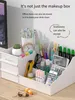 Cosmetische organisator 1 Multi Grid Make -up opbergdoos voor moderne plastic desktoporganisatoren en Valentijnsdag geschenken thuis Q240429