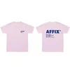 Herr t-shirts 2024 affix fungerar t-shirts man kvinnor fäster nytt verktygsbrev tryck t-shirt 100% bomull o-hals t shirt kiko kostadinov t toppar y240429