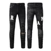 jeans violet concepteur jeans hommes jeans mensonges skinny skinny skinny skillet jeans tendance longs raies déchiré jeans asiatique taille asiatique 28-40 # a1