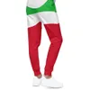 Pantaloni da uomo pantaloni da uomo con la cintura bandiera Burundi Jogger Felpa versatile da calcio con DrawCordl2405
