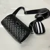 Klassische Handtasche Luxurys Designer Taschen Kreuzkörper wirklich echtes Leder mit serieller Qualität Frauen Kissenbeutel Ausnahme vom Porto