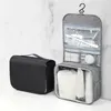 Storage Bags Hanging Bag Compartment Flip Cover Toiletry Pouch Large Capacity Foldable Travel Makeup Accessory