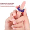 Acupressuur ringen stekelige sensorische vingerringen ingesteld voor tieners volwassenen stress reductiemassager Massager Stress Relief Fidget Toys 001
