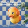 Песчаная игра с водой Fun Beach Tools 14 кусочков Sendpit Toy Set Yellow Duck Beach Toys с песчаными формами ковшой лопаты водопольные банки для песчаных форм инструмент D240429