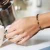 Bracelets de liaison Befoshinn Trendy Magnétique en forme de cœur Bracelet Bracelet Bracelet Pure Copper Bangle Cadeau pour