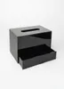 Newclassic Acrylic Makeup Box Cosmetic Makeup Tissue Box Jewelry Storage Tray Tissue Box For Wedding Gift2578648