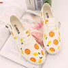 Casual Shoes Summer Canvas Women Mixed Colors Lightweight Students Slip-On Board Fashion Personality Sweet Girls