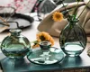 3PCS Classic Creative Mini Vase Top -Quality -Glas transparent Home Deco Wohnzimmer Reagenzflaschen Blume Vase Whole236L7083926
