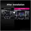 CAR DVD DVD Player Android 10.0 Car Radio GPS Navigation Head Unit Stereo för - Nissan Serena 10.1 2 GB RAM 32 GB ROM Drop Delivery Auto DH8WF